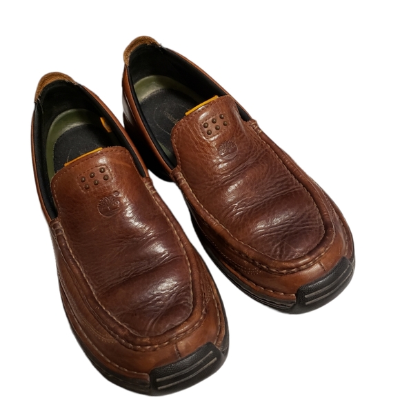 Timberland Men's Loafers Brown 8.5 Leather - Picture 2 of 11